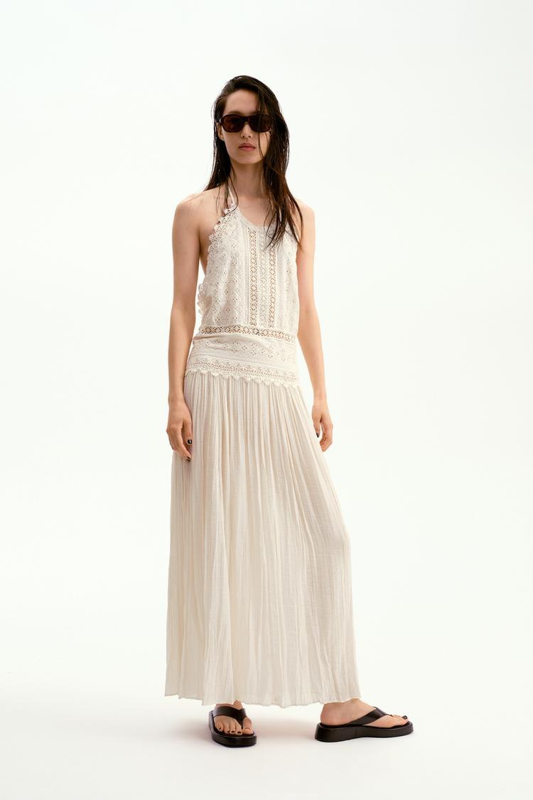 COLLECTION LACE MIDI DRESS